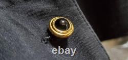 Dupont Reflection Reversible Cufflinks Black Gold Limited Edition Used