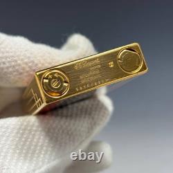 Dupont STDupont Line 2 Art Deco Lighter, Limited Edition Gold, Red, and Black