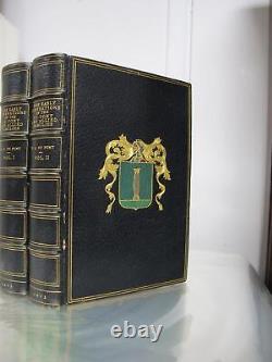 EARLY GENERATIONS Du Pont Allied Families ARMORIAL LEATHER BINDINGS 1923 1st ed