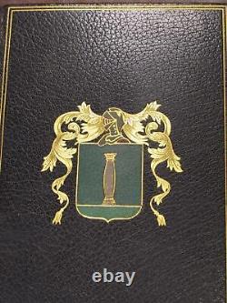 EARLY GENERATIONS Du Pont Allied Families ARMORIAL LEATHER BINDINGS 1923 1st ed