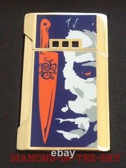 Elie Bleu #10 Tatuaje Michael Monster Jet Flame Limited Edition Lighter Blue Laq