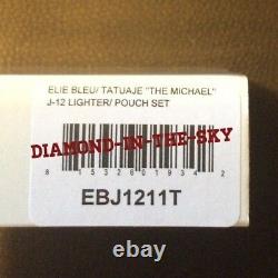 Elie Bleu #10 Tatuaje Michael Monster Jet Flame Limited Edition Lighter Blue Laq