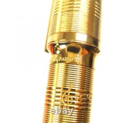 Excellent Dupont fountain pen Limited Edition 1991 Montparnasse M-1 gold 18K