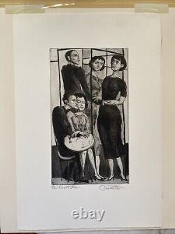 Federico Castellon (1914-1971) Dupont Latin, 1967 Signed Etching and Aquatint