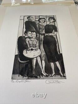 Federico Castellon (1914-1971) Dupont Latin, 1967 Signed Etching and Aquatint