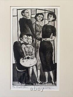 Federico Castellon (1914-1971) Dupont Latin, 1967 Signed Etching and Aquatint