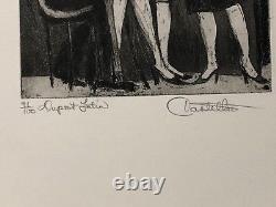 Federico Castellón Lithograph Dupont Latin 1967, Edition 91/100