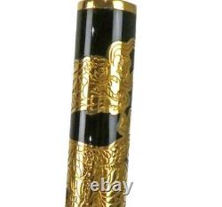 G1840 Dupont Dragon Limited Edition Fountain Pen Of 888 18K 750M Gold Black