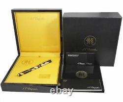 G1840 Dupont Dragon Limited Edition Fountain Pen Of 888 18K 750M Gold Black