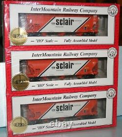 INTERMOUNTAIN/PWRS HO Special Edition DuPont Canada Sclair ACF Hopper 3-Pack