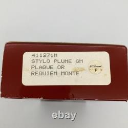 Import duty included Dupont 1991 Montparnasse M-1 Mozart Requiem Gold Fountain