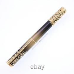 Import duty included S. T. Dupont Fountain Pen Limited Edition Shanghai M Gold Pl