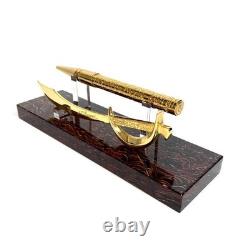 Import duty included S. T. Dupont Pirates of Caribbean Gold Metal Ballpoint Pen &