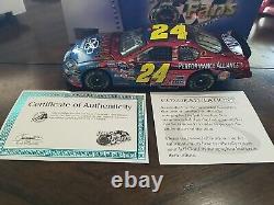 Jeff Gordon 1/24 2005 #24 Dupont Performance Alliance color chrome Autographed