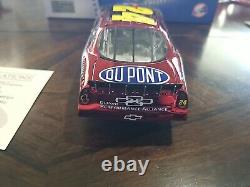 Jeff Gordon 1/24 2005 #24 Dupont Performance Alliance color chrome Autographed