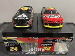 Jeff Gordon 2023 & 2024 Axalta/Dupont Fan Club Fantasy Next Gen SET 124 Diecast