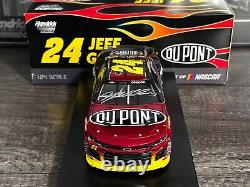 Jeff Gordon Autographed #24 DuPont Firestorm Fan Club Color Chrome 2024 1/24