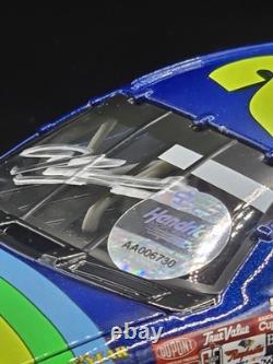 Jeff Gordon & Ray Evernham Dual Signed #24 Dupont Monte Carlo 1996 Dover Win 1