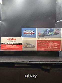 Jeff Gordon & Ray Evernham Dual Signed #24 Dupont Monte Carlo 1996 Dover Win 1