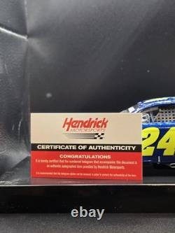 Jeff Gordon Ray Evernham Signed #24 DuPont 1996 Dover Win Monte Carlo LE 1/96
