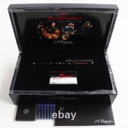 Kiwami S. T. Dupont Rolling Stones 1962 Limited Edition Nib 18K M Fountain Pen Bla