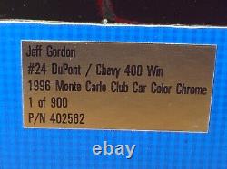 L9-65 Jeff Gordon #24 Dupont / Chevy 400 Win 1996 Monte Carlo Color Chrome