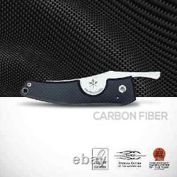 Les Fines Lames Le Petit Cigar Cutter Folding Knife Carbon Fiber Limited Edition