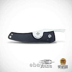 Les Fines Lames Le Petit Cigar Cutter Folding Knife Carbon Fiber Limited Edition