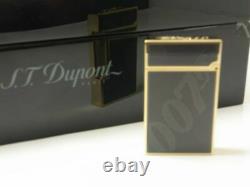 Limited Edition S. T. DUPONT James Bond 007 016169 Black Laquer Lighter NEW