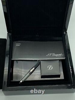 Limited Edition S T Dupont Alligator Palladium Fountain Pen XL