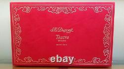 Limited Edition S. T. Dupont Teatro Black Lacquer Five Piece Collector Set 10/250