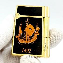 Limited Edition St Dupont Colombus Rare Gas 1992 Lighter