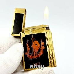 Limited Edition St Dupont Colombus Rare Gas 1992 Lighter
