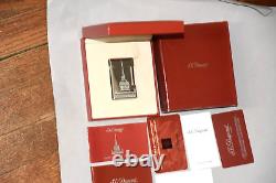 Ltd. Ed. St. Petersburg S. T. Dupont Ligne 2 Lighter #161/300 Box Papers