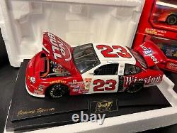 NASCAR #23 Jimmy Spencer Diecast 1/18th scale Original Box, COA