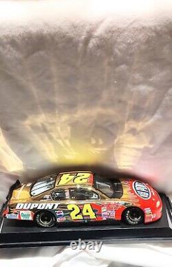 NASCAR, Jeff Gordon 24k Gold 1/24 dicast. Limited Edition 1/2000 with certificat