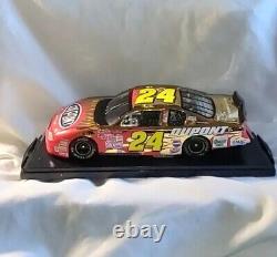 NASCAR, Jeff Gordon 24k Gold 1/24 dicast. Limited Edition 1/2000 with certificat