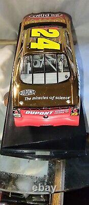 NASCAR, Jeff Gordon 24k Gold 1/24 dicast. Limited Edition 1/2000 with certificat