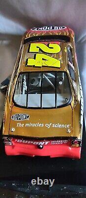 NASCAR, Jeff Gordon 24k Gold 1/24 dicast. Limited Edition 1/2000 with certificat