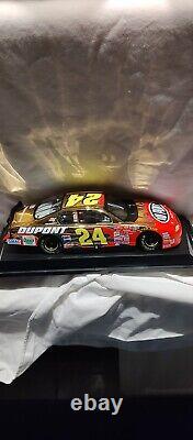 NASCAR, Jeff Gordon 24k Gold 1/24 dicast. Limited Edition 1/2000 with certificat