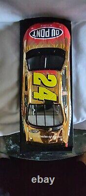 NASCAR, Jeff Gordon 24k Gold 1/24 dicast. Limited Edition 1/2000 with certificat