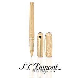 NIB S. T. Dupont 412047 Gold Rollerball Pen James Bond 007 Limited Edition
