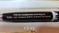 New Montblanc Herbert Sultan Of Brunei Ballpoint Pen Limited Edition WITH BOX