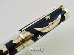 New S. T. Dupont Rendez Vous Moon Montparnasse Fountain Pen Limited Edition 18k