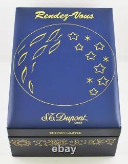 New S. T. Dupont Rendez Vous Moon Montparnasse Fountain Pen Limited Edition 18k