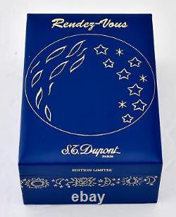 New S. T. Dupont Rendez Vous Sun Montparnasse Fountain Pen Limited Edition 18k