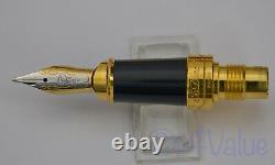 New S. T. Dupont Vertigo Limited Edition 18k Gold Fountain Pen