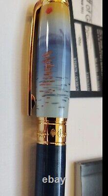 Nib S. T. Dupont $2295 Limited Edition Chinese Lacquer Claude Monet Ballpoint Pen