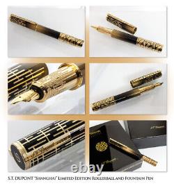 Pen Fountain Pen Dupont Shanghai 2009 Edition Limited A 1088 Feathers