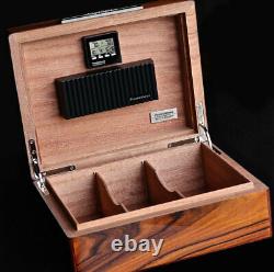 Prometheus Limited Edition Milano Series Macassar Ebony Humidor 100 Count Bnib